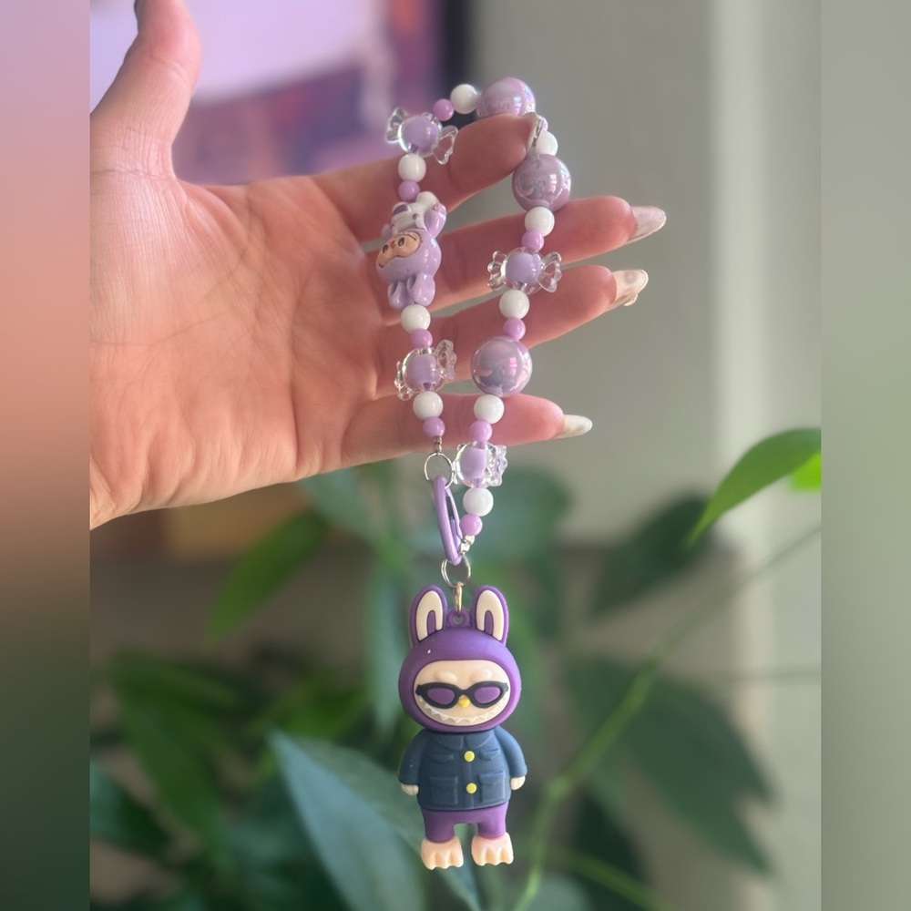 New labubu key chain Monster